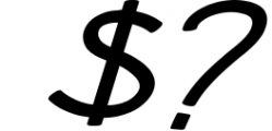 Hansville - Sans Serif Font OTHER CHARS