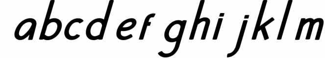 Hansville - Sans Serif Font LOWERCASE