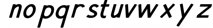 Hansville - Sans Serif Font LOWERCASE