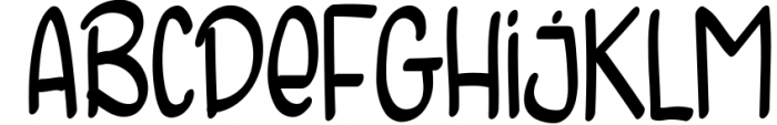 Happy Newyear - Cute Sans Serif Font Font UPPERCASE
