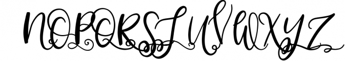 Happy Pen - A Monogram Font Font LOWERCASE