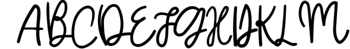 Happy Seasonal Font Bundle - 30 Cute Handwritten Fonts 4 Font UPPERCASE
