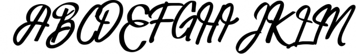 Harbala | Elegant Modern Script Font Font UPPERCASE