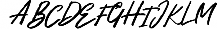 Hariston - Classy Signature Font Font UPPERCASE