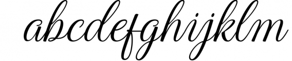 Harland Script 1 Font LOWERCASE