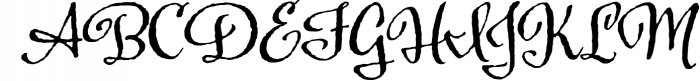 Harlean Font UPPERCASE