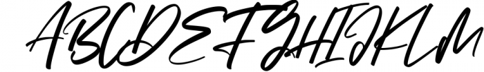 Hartwick Signature Script Font Font UPPERCASE