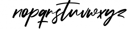 Hartwick Signature Script Font Font LOWERCASE