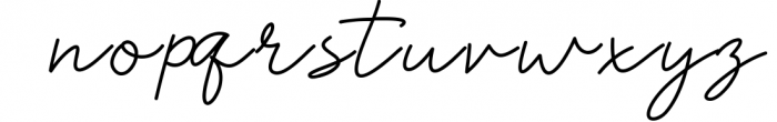Harvest - A Handwritten Script Font Font LOWERCASE