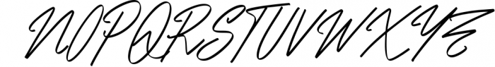 Hasta Lovista Signature Script Brush Font Font UPPERCASE