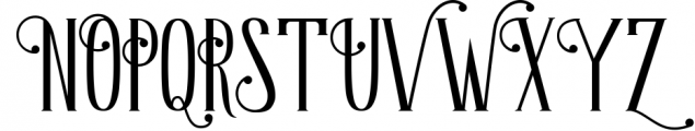 Hava Shine Typeface Font UPPERCASE