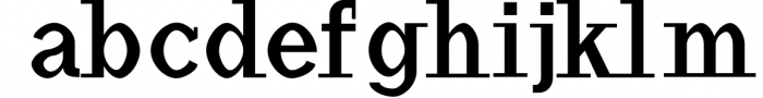 Haytham Minimal Slab Serif Typeface 2 Font LOWERCASE