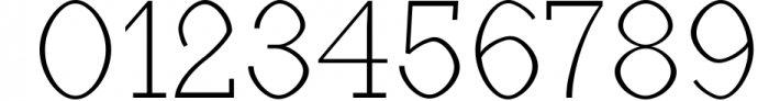 Haytham Minimal Slab Serif Typeface 4 Font OTHER CHARS