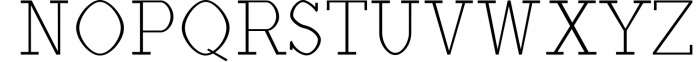 Haytham Minimal Slab Serif Typeface 4 Font UPPERCASE