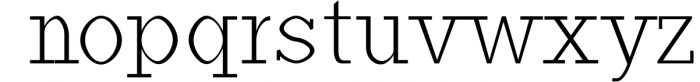 Haytham Minimal Slab Serif Typeface 4 Font LOWERCASE