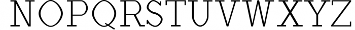 Haytham Minimal Slab Serif Typeface 5 Font UPPERCASE