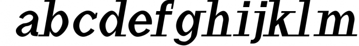 Haytham Minimal Slab Serif Typeface 6 Font LOWERCASE