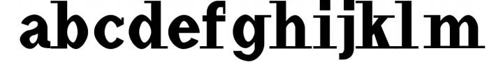 Haytham Minimal Slab Serif Typeface Font LOWERCASE