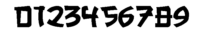 HANBAI Font OTHER CHARS