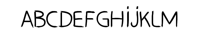 HAND_LEFT_CRE Font LOWERCASE