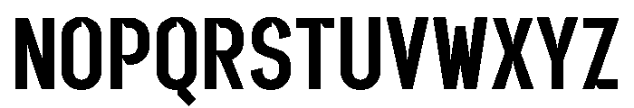 HAPAL Font UPPERCASE