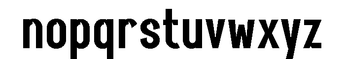 HAPAL Font LOWERCASE