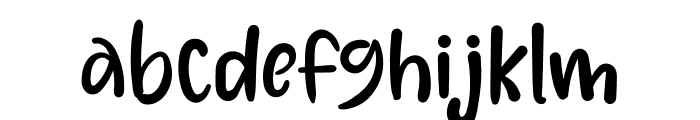 HAPPY MOMENTS Font LOWERCASE