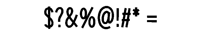 HAPPYBIRTHDAYRegular Font OTHER CHARS