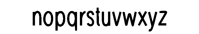 HAPPYBIRTHDAYRegular Font LOWERCASE