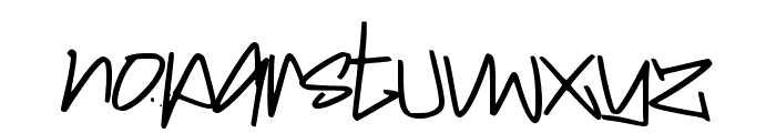HARDTAGZ Font LOWERCASE