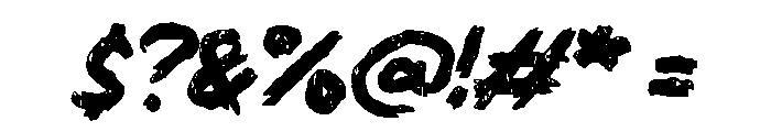 HARE Font OTHER CHARS