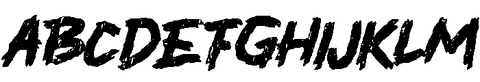 HARE Font UPPERCASE