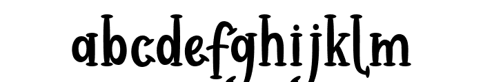 Habede Italic Font LOWERCASE