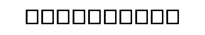 Hacker Draft Font OTHER CHARS