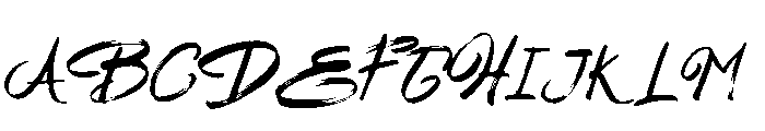 Hacker Draft Font UPPERCASE