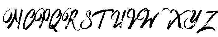 Hacker Draft Font UPPERCASE