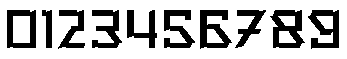 Hackout Font OTHER CHARS