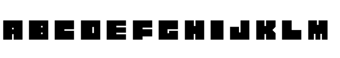 Haco Font-Black Font LOWERCASE