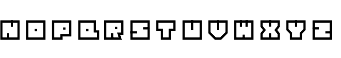 Haco Font-Bold Font LOWERCASE