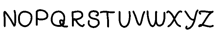 Hadool Font UPPERCASE