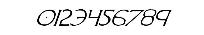 Hadriatic Italic Font OTHER CHARS