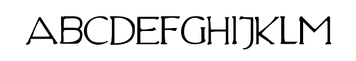 Hadriatic Font LOWERCASE