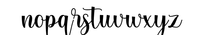 Haghisty_DEMO Font LOWERCASE