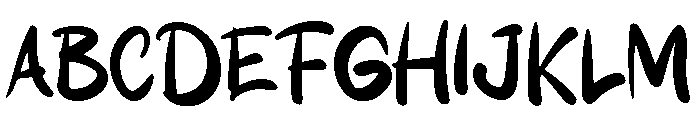 Hagi Font UPPERCASE