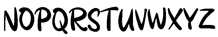 Hagi Font UPPERCASE