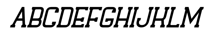 Hagofen DEMO VERSION Italic Font UPPERCASE