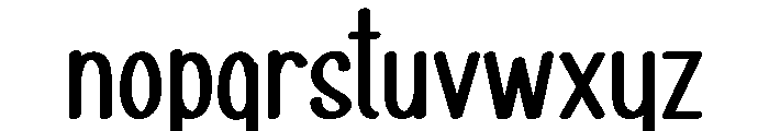 Haiesley Sans Demo Bold Font LOWERCASE