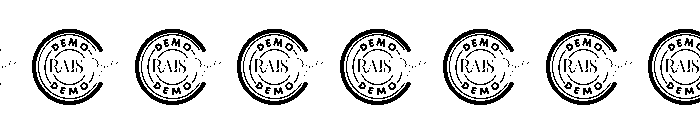 Haiesley Sans Demo Condensed Font OTHER CHARS