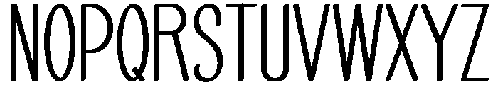 Haiesley Sans Demo Condensed Font UPPERCASE
