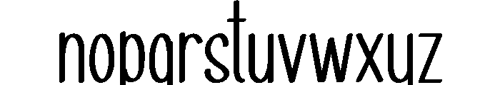 Haiesley Sans Demo Condensed Font LOWERCASE